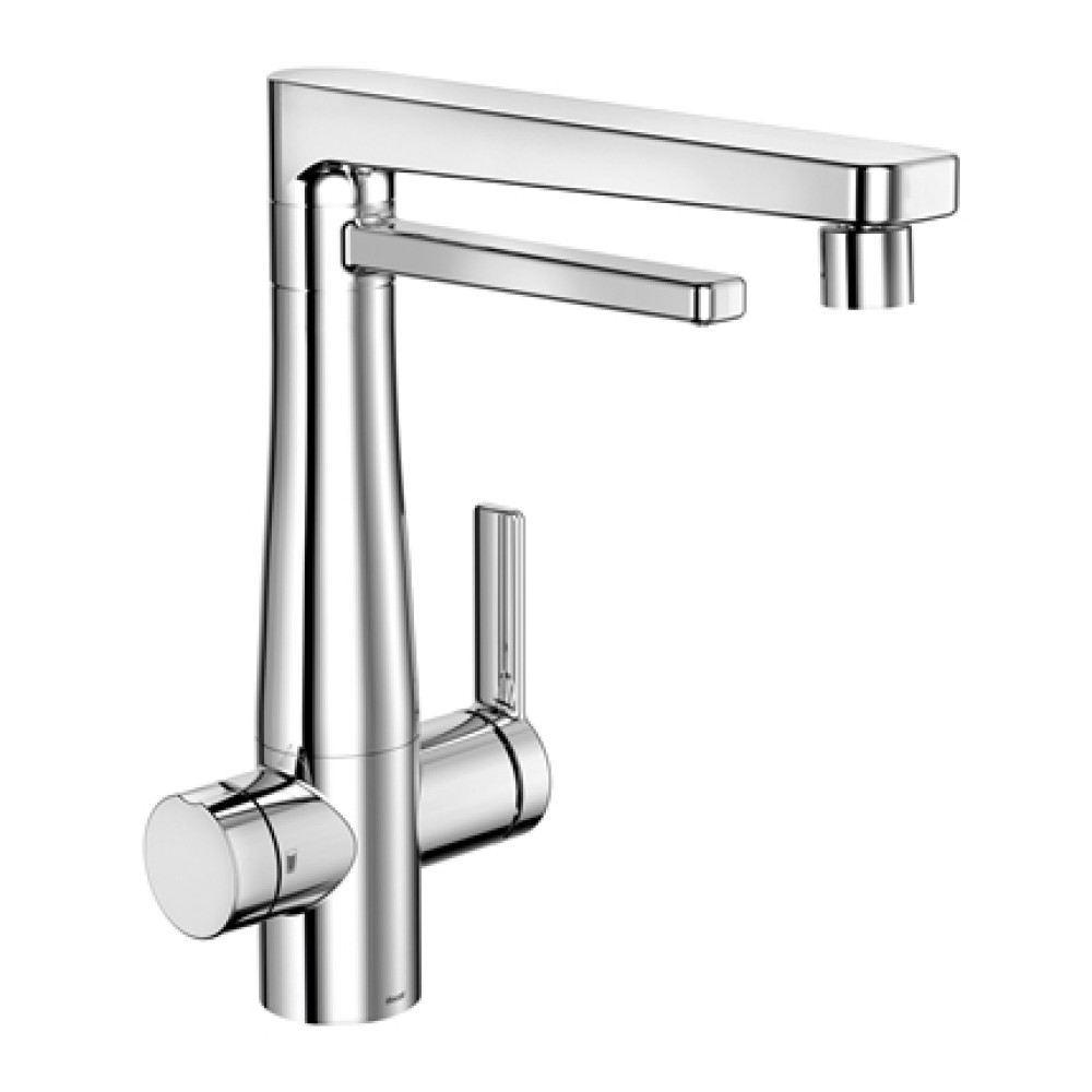 Torneira para cozinha com purificador de água Nova DocolVitalis Cromado 01579306 Torneira para cozinha com purificador de água Nova DocolVitalis Cromado 01579306
