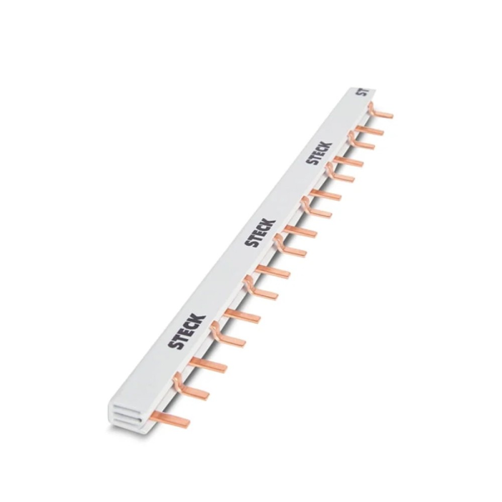 Barramento Bifásico 80A 2x8P 220/440V Steck Barramento Bifásico 80A 2x8P 220/440V Steck
