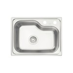 Cuba Sobrepor Morgana Compact 48 FX Inox Escovado