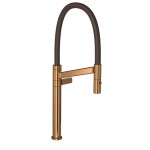 Torneira Mesa Cozinha Bica Alta Colore Red Gold e Marron 1189.GL.RD.MR