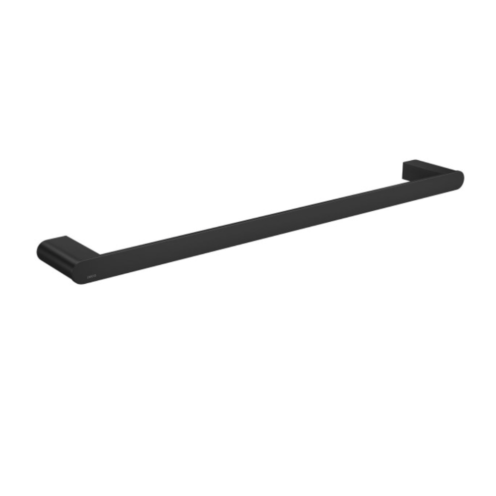Porta Toalha 60 Cm Versa Black Matte Deca 2040.BL31.060.MT Porta Toalha 60 Cm Versa Black Matte Deca 2040.BL31.060.MT